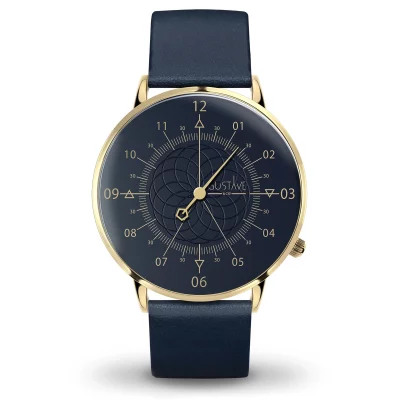 Montre mono aiguille homme - Gustave & cie - Montres - Louis Bleu
