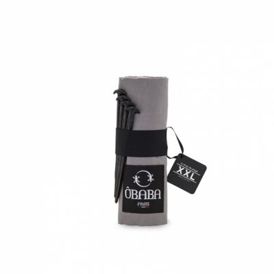 Drap de plage ÔBABA XXL Gris