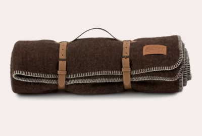plaid midipy chocolat ecru