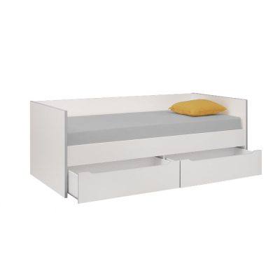 Lit banquette 2 tiroirs 90x200 BABEL - GAMI