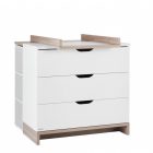 Plan à Langer sur commode et bibliothèque Lilo