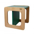 Cube Tsuga 3 en 1 - Vert forêt - LA CHAROLIÈRE