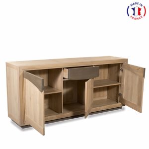 Buffet en chêne 3 portes - collection STELLA Mon Petit Meuble Français