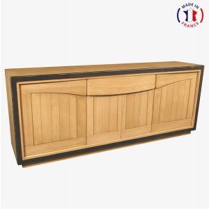 Buffet merisier 4 portes - Mon Petit Meuble Français