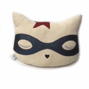 Coussin Chat supereros - Caro & Zolie