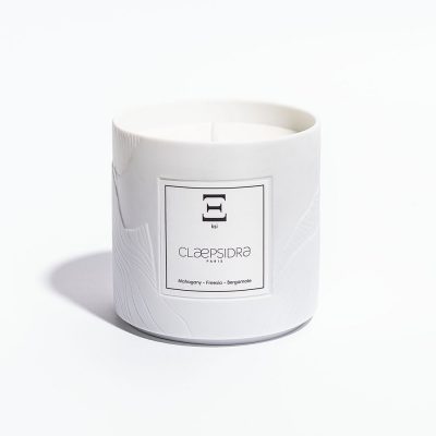 Bougie Ksi : Mahogany; Freesia; Bergamote - Claepsidra