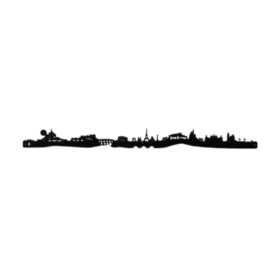 Skyline France métal  Silhouette - Je suis Art - Décorations murales & skylines – Image 2
