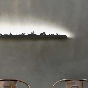 Skyline de Marseille en relief - Je suis Art