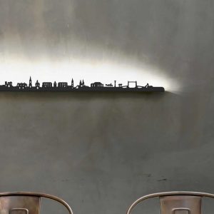 Skyline de Bordeaux en relief - Je suis Art