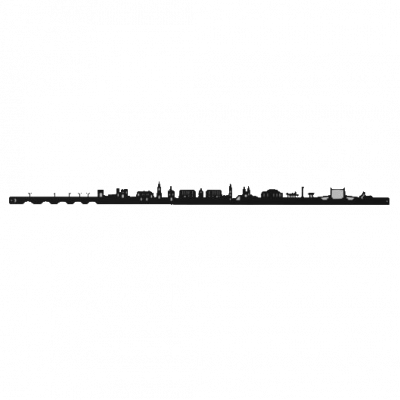 skyline métal bordeaux