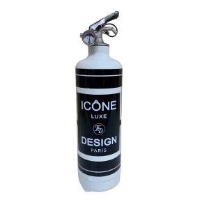 Extincteur Icone Blanc - Fire Design