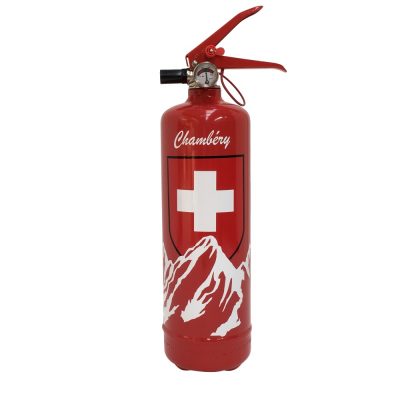 Extincteur rouge, Suisse - Fire Design