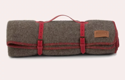 plaid midipy gris rouge