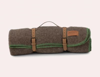 plaid midipy gris vert pomme