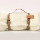 midipy plaid mohair blanc