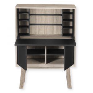 Bureau Secrétaire Chêne massif - Mon Petit Meuble Français