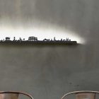 Skyline de Nimes en relief - Je suis Art
