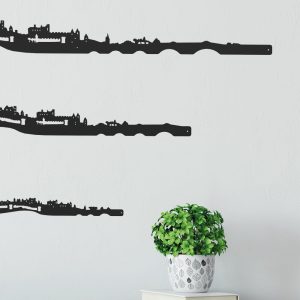 Skyline Silhouette Carcassonne - Je suis Art