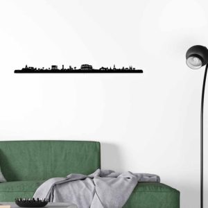Skyline de Nimes en relief - Je suis Art