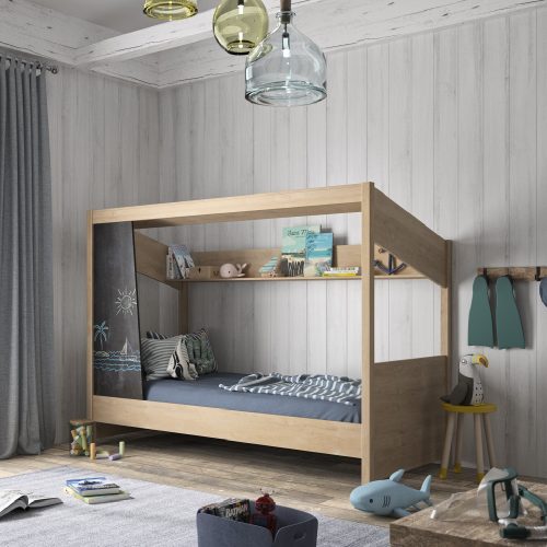 Lit enfant cabane 90x200cm Luce - Diagone