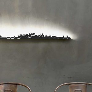 Skyline de Avignon en relief - Je suis Art