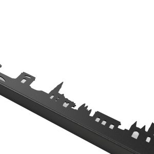 Skyline de Montpelier en relief - Je suis Art