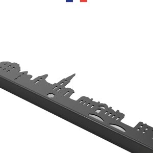 Skyline de Strasbourg en relief - Je suis Art