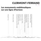 Skyline Silhouette Clermont-Ferrand - Je suis Art