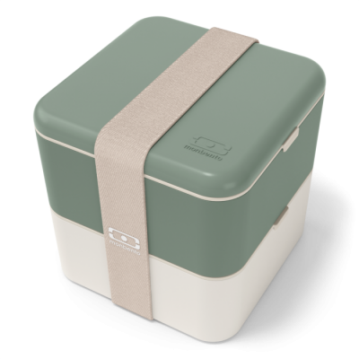Lunch Box MB Square Vert Natural - Monbento