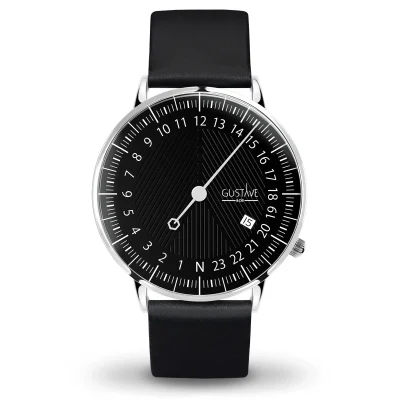 Montre 24H mono aiguille homme - Gustave & cie - Montres - André Noir – Image 4