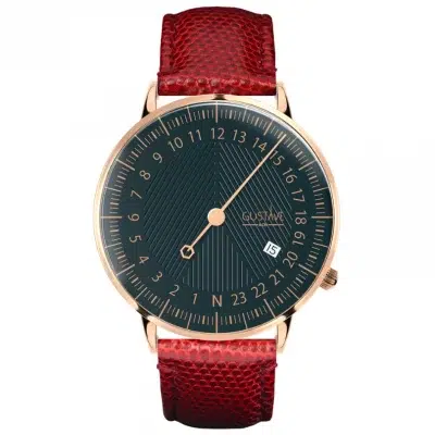 Montre 24H mono aiguille - Gustave & cie - Montres - André Bleu