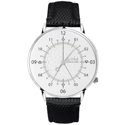 Montre mono aiguille homme - Gustave & cie - Montres - Louis blanc