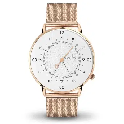 Montre mono aiguille femme - Gustave & cie - Montres - Louis blanc