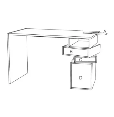 Bureau design en chêne massif - Drugeot - Bureaux - Empil – Image 5