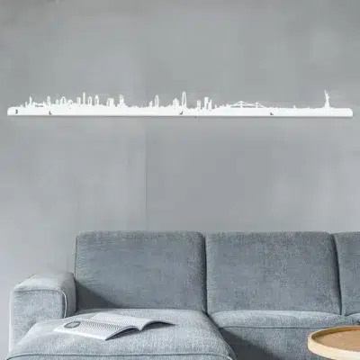 Skyline de New York métal - Je suis Art - Décorations murales & skylines - en relief 99cm – Image 2