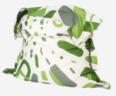 pouf geant jardin vert