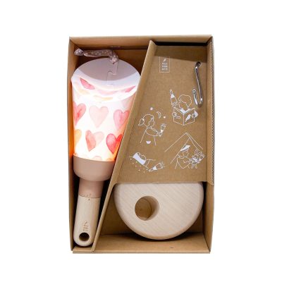 Coffret Lampe Nomade enfant "Joli coeur" - Maison Polochon – Image 3
