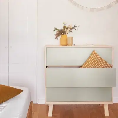 Grande Commode basse 3 tiroirs Kube 11 coloris - Mon petit meuble français - Commodes – Image 3