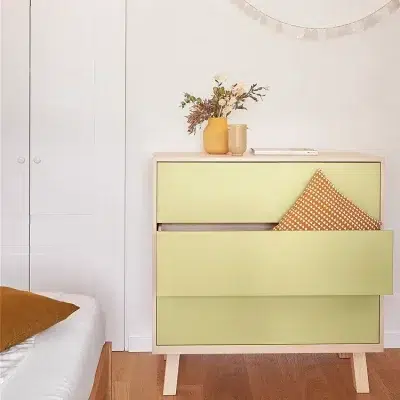 Grande Commode basse 3 tiroirs Kube 11 coloris - Mon petit meuble français - Commodes – Image 10