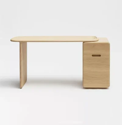 Bureau design en chêne massif - Drugeot - Bureaux - TEHEME – Image 3