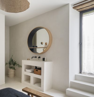 Miroir design en chêne massif - Drugeot - Miroir - console – Image 3