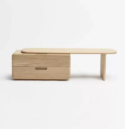 Meuble TV design en chêne massif - Drugeot - Meubles TV - TEHEME – Image 6