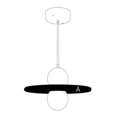 Lustre design en chêne massif - Drugeot - Luminaires - Nébuleuse – Image 5