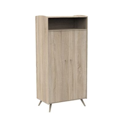 Armoire 2 portes et 1 niche Access Bois - Sauthon - Meubles rangement bébé – Image 3