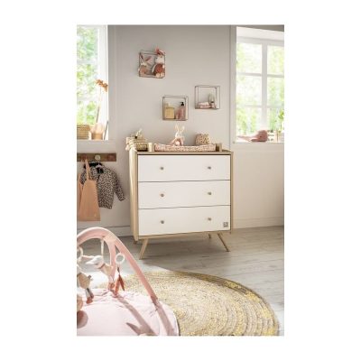 Commode 3 tiroirs Access Blanc - Sauthon - Commodes à langer – Image 2