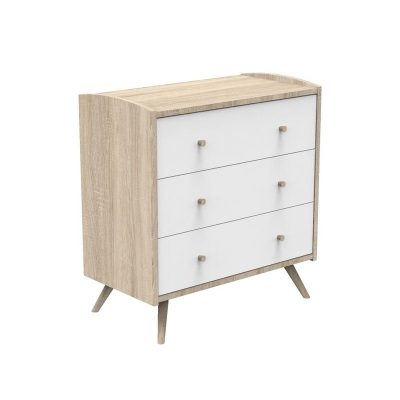Commode 3 tiroirs Access Blanc - Sauthon - Commodes à langer – Image 3