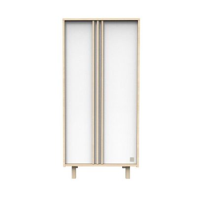 Armoire 2 portes Nature - Sauthon - Meubles rangement bébé – Image 2