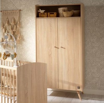armoire 2 portes 1 niche bois