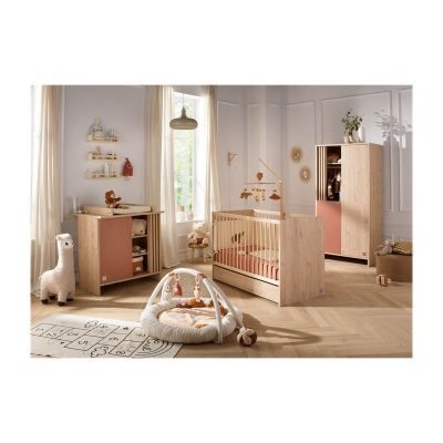 Armoire 2 portes - Sauthon - Meubles rangement bébé - Tokyo 3 coloris – Image 2