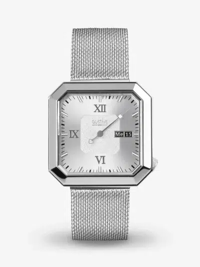 Montre mono aiguille femme - Gustave & cie - Montres - Marie blanc – Image 3